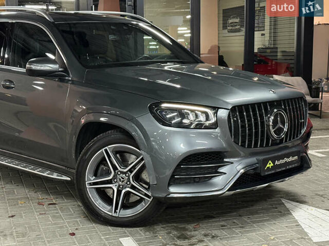 Серый Мерседес ГЛС-Класс, объемом двигателя 2.93 л и пробегом 104 тыс. км за 78500 $, фото 3 на Automoto.ua