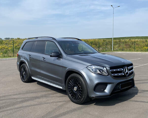 Серый Мерседес ГЛС-Класс, объемом двигателя 2.99 л и пробегом 183 тыс. км за 48500 $, фото 18 на Automoto.ua