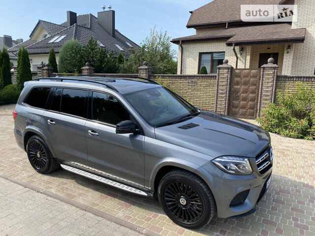 Серый Мерседес ГЛС-Класс, объемом двигателя 2.99 л и пробегом 183 тыс. км за 48500 $, фото 5 на Automoto.ua
