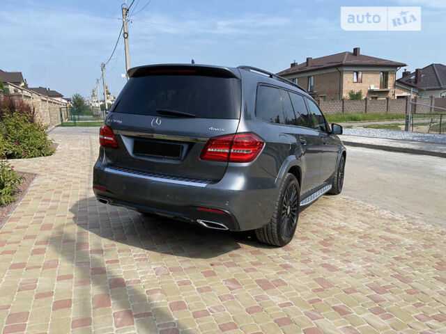 Серый Мерседес ГЛС-Класс, объемом двигателя 2.99 л и пробегом 183 тыс. км за 48500 $, фото 2 на Automoto.ua