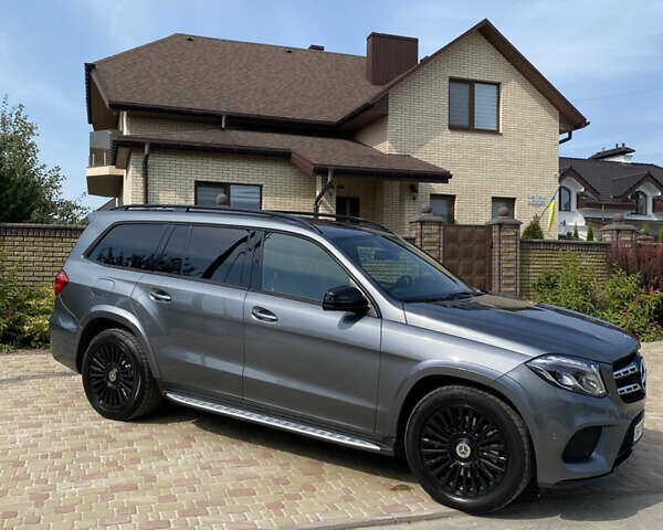 Серый Мерседес ГЛС-Класс, объемом двигателя 2.99 л и пробегом 183 тыс. км за 48500 $, фото 3 на Automoto.ua