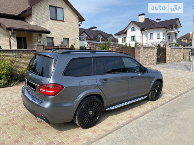 Серый Мерседес ГЛС-Класс, объемом двигателя 2.99 л и пробегом 183 тыс. км за 48500 $, фото 6 на Automoto.ua