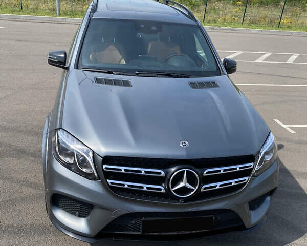 Серый Мерседес ГЛС-Класс, объемом двигателя 2.99 л и пробегом 183 тыс. км за 48500 $, фото 21 на Automoto.ua