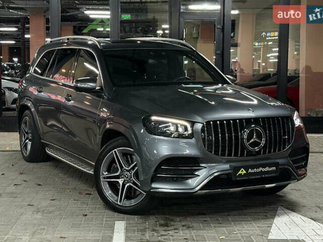 Серый Мерседес ГЛС-Класс, объемом двигателя 2.93 л и пробегом 104 тыс. км за 78500 $, фото 1 на Automoto.ua