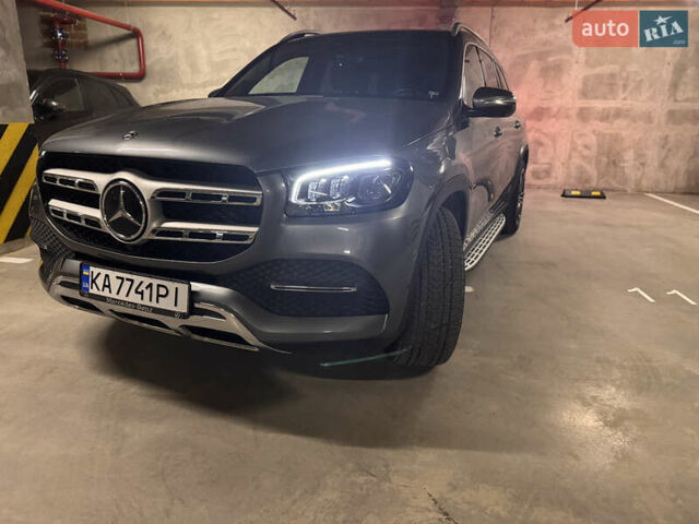 Серый Мерседес ГЛС-Класс, объемом двигателя 3 л и пробегом 77 тыс. км за 55555 $, фото 3 на Automoto.ua