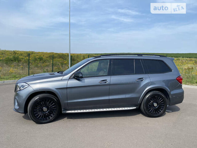 Серый Мерседес ГЛС-Класс, объемом двигателя 2.99 л и пробегом 183 тыс. км за 48500 $, фото 10 на Automoto.ua