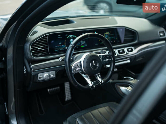 Серый Мерседес ГЛС-Класс, объемом двигателя 3.98 л и пробегом 42 тыс. км за 163000 $, фото 41 на Automoto.ua