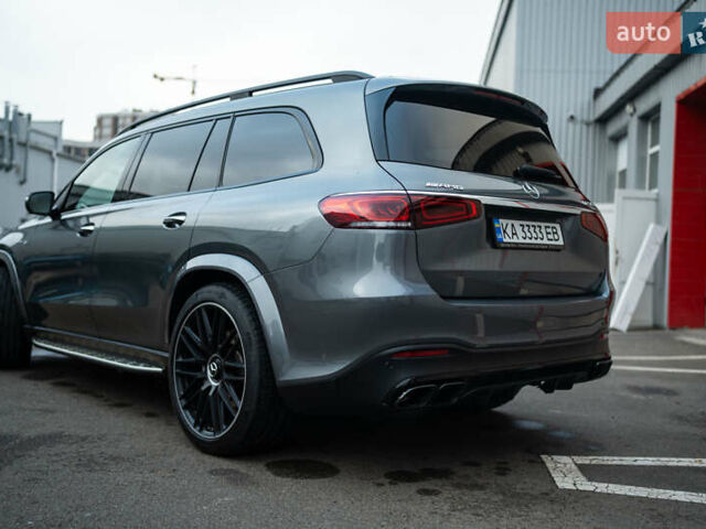 Серый Мерседес ГЛС-Класс, объемом двигателя 3.98 л и пробегом 42 тыс. км за 163000 $, фото 9 на Automoto.ua