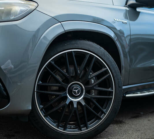 Серый Мерседес ГЛС-Класс, объемом двигателя 3.98 л и пробегом 42 тыс. км за 163000 $, фото 45 на Automoto.ua