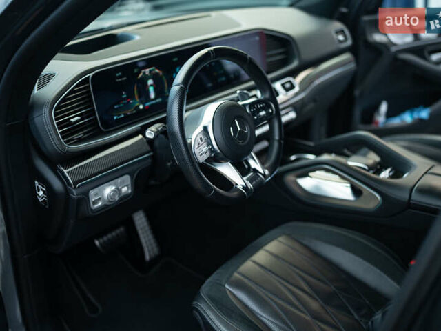 Серый Мерседес ГЛС-Класс, объемом двигателя 3.98 л и пробегом 42 тыс. км за 163000 $, фото 42 на Automoto.ua