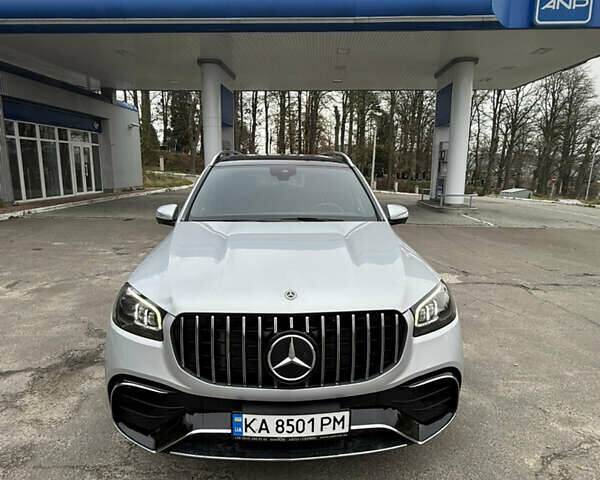 Серый Мерседес ГЛС-Класс, объемом двигателя 3 л и пробегом 88 тыс. км за 58000 $, фото 1 на Automoto.ua