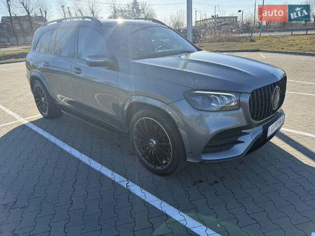 Мерседес ГЛС-Класс 2020 у Києві на Automoto.ua Сірий Мерседес ГЛС-Класс, об'ємом двигуна 3 л та пробігом 99 тис. км за 74500 $, фото 3 на Automoto.ua