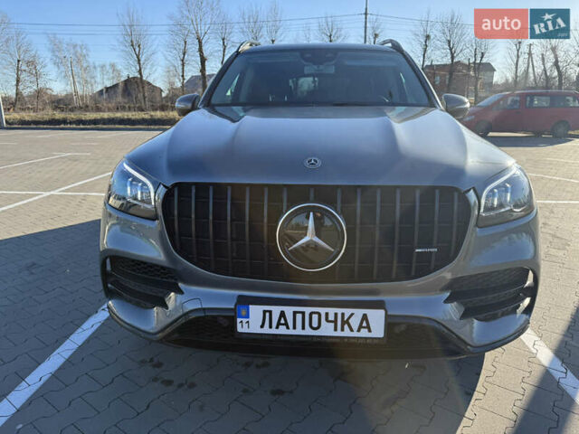 Мерседес ГЛС-Класс 2020 у Києві на Automoto.ua Сірий Мерседес ГЛС-Класс, об'ємом двигуна 3 л та пробігом 99 тис. км за 74500 $, фото 2 на Automoto.ua