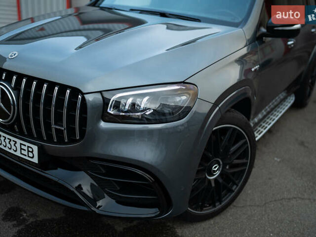 Серый Мерседес ГЛС-Класс, объемом двигателя 3.98 л и пробегом 42 тыс. км за 163000 $, фото 11 на Automoto.ua