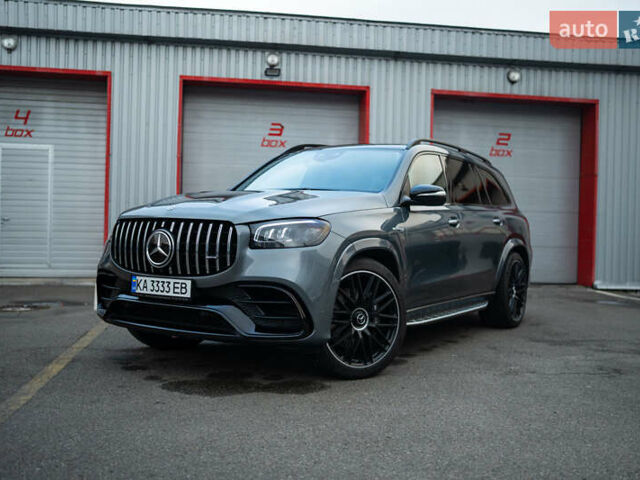 Серый Мерседес ГЛС-Класс, объемом двигателя 3.98 л и пробегом 42 тыс. км за 163000 $, фото 12 на Automoto.ua