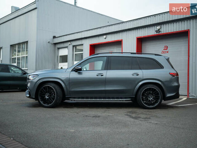 Серый Мерседес ГЛС-Класс, объемом двигателя 3.98 л и пробегом 42 тыс. км за 163000 $, фото 10 на Automoto.ua