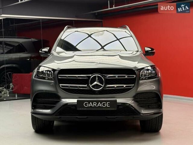 Серый Мерседес ГЛС-Класс, объемом двигателя 3 л и пробегом 81 тыс. км за 85900 $, фото 1 на Automoto.ua