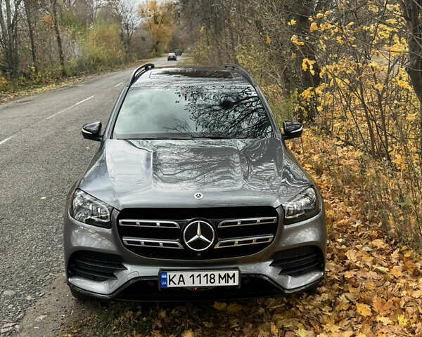 Серый Мерседес ГЛС-Класс, объемом двигателя 2.93 л и пробегом 131 тыс. км за 89999 $, фото 13 на Automoto.ua