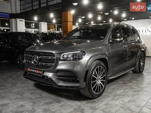 Серый Мерседес ГЛС-Класс, объемом двигателя 3 л и пробегом 39 тыс. км за 89900 $, фото 71 на Automoto.ua
