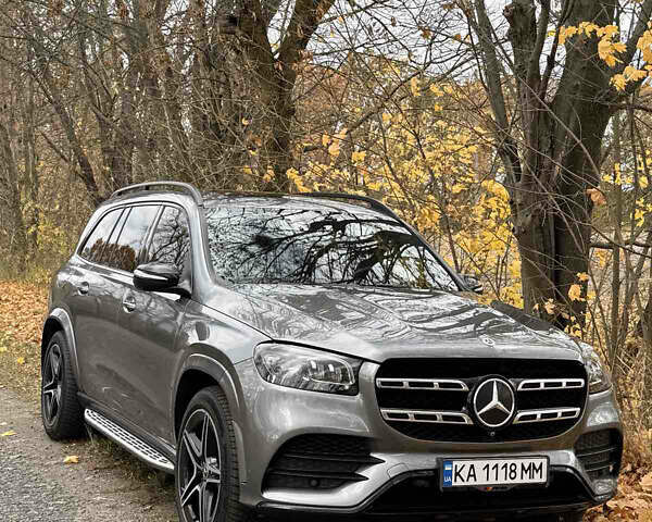 Серый Мерседес ГЛС-Класс, объемом двигателя 2.93 л и пробегом 131 тыс. км за 89999 $, фото 29 на Automoto.ua