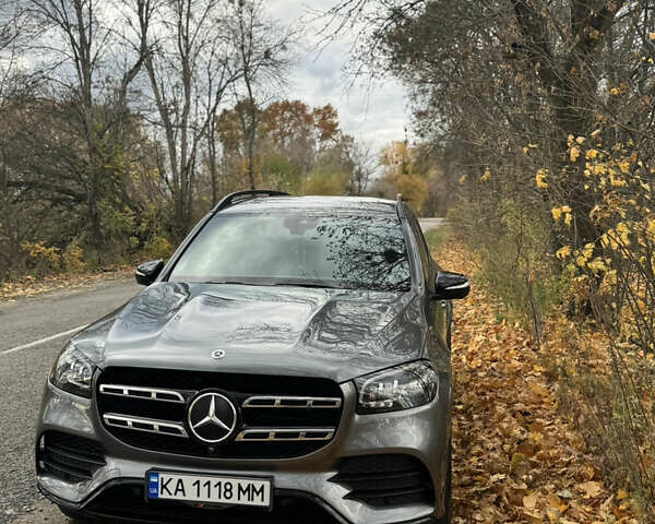 Серый Мерседес ГЛС-Класс, объемом двигателя 2.93 л и пробегом 131 тыс. км за 89999 $, фото 14 на Automoto.ua