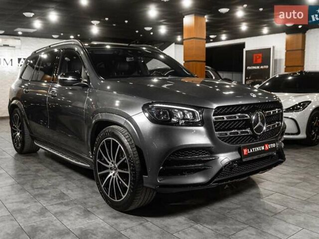 Серый Мерседес ГЛС-Класс, объемом двигателя 3 л и пробегом 39 тыс. км за 89900 $, фото 63 на Automoto.ua