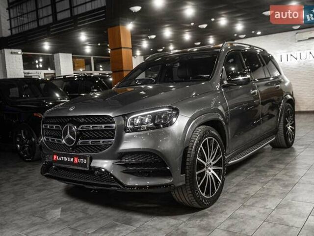 Серый Мерседес ГЛС-Класс, объемом двигателя 3 л и пробегом 39 тыс. км за 89900 $, фото 72 на Automoto.ua
