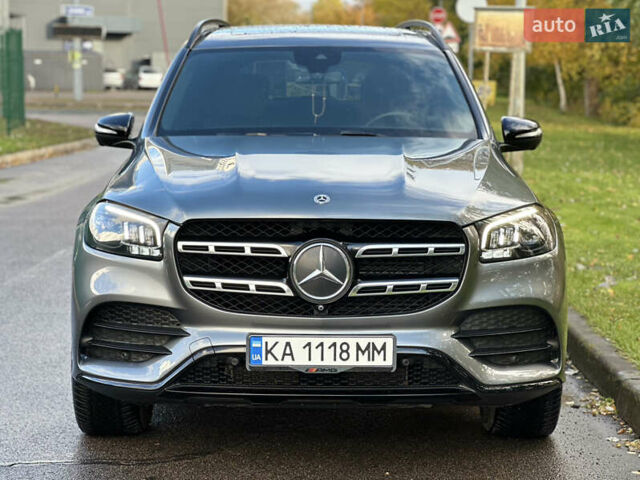 Сірий Мерседес ГЛС-Класс, об'ємом двигуна 2.93 л та пробігом 129 тис. км за 89900 $, фото 1 на Automoto.ua