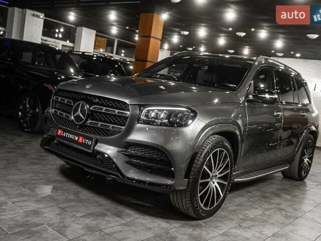Серый Мерседес ГЛС-Класс, объемом двигателя 3 л и пробегом 39 тыс. км за 89900 $, фото 62 на Automoto.ua