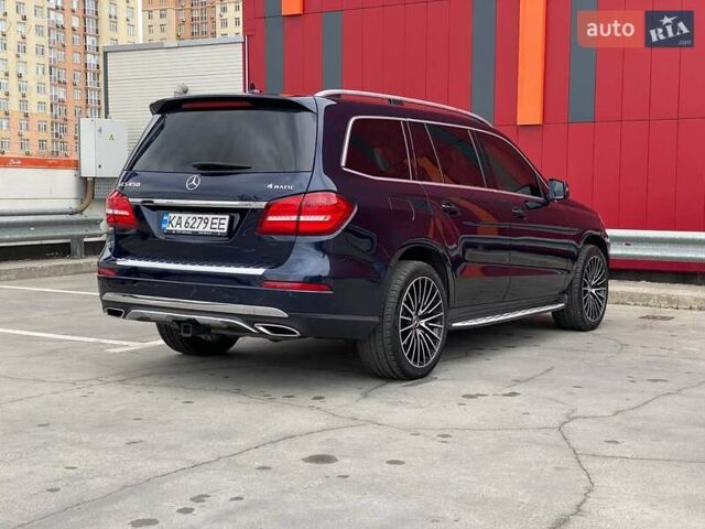 Синій Мерседес ГЛС-Класс, об'ємом двигуна 3 л та пробігом 205 тис. км за 28500 $, фото 12 на Automoto.ua