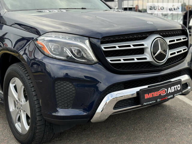 Синий Мерседес ГЛС-Класс, объемом двигателя 3 л и пробегом 158 тыс. км за 27400 $, фото 4 на Automoto.ua