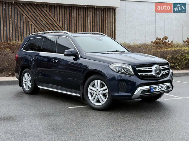 Синий Мерседес ГЛС-Класс, объемом двигателя 3 л и пробегом 290 тыс. км за 29900 $, фото 12 на Automoto.ua