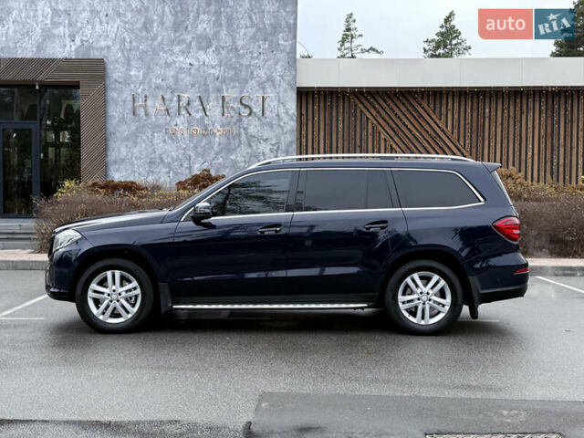 Синий Мерседес ГЛС-Класс, объемом двигателя 3 л и пробегом 290 тыс. км за 29900 $, фото 1 на Automoto.ua