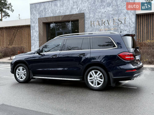 Синий Мерседес ГЛС-Класс, объемом двигателя 3 л и пробегом 290 тыс. км за 29900 $, фото 3 на Automoto.ua