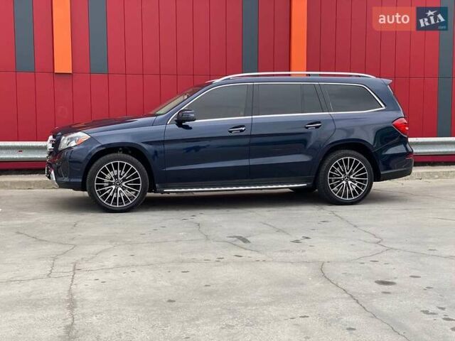 Синій Мерседес ГЛС-Класс, об'ємом двигуна 3 л та пробігом 205 тис. км за 28500 $, фото 6 на Automoto.ua