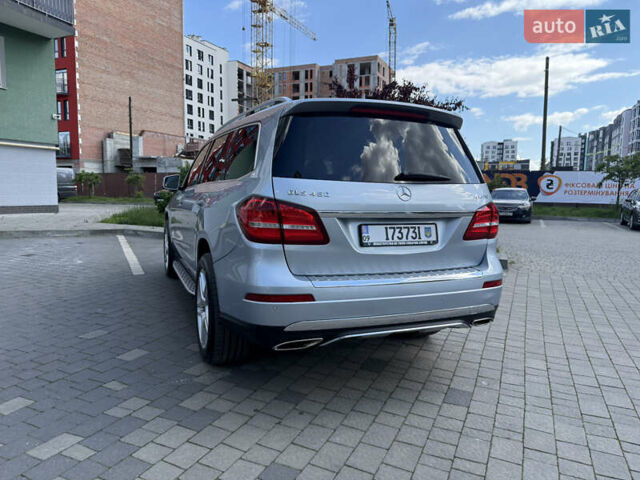 Синій Мерседес ГЛС-Класс, об'ємом двигуна 3 л та пробігом 105 тис. км за 35500 $, фото 7 на Automoto.ua