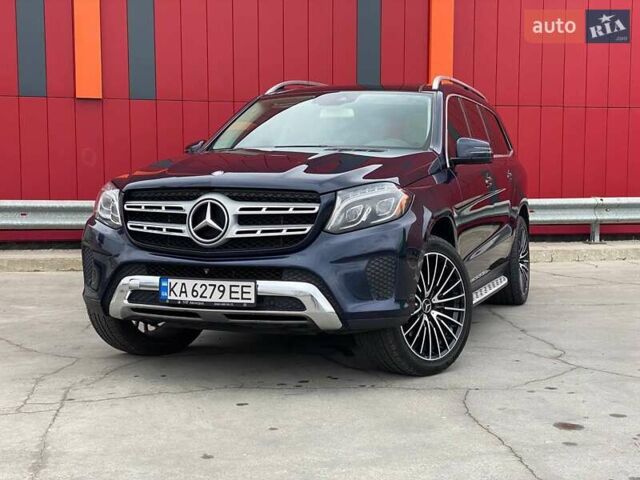 Синій Мерседес ГЛС-Класс, об'ємом двигуна 3 л та пробігом 205 тис. км за 28500 $, фото 1 на Automoto.ua