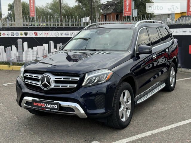 Синий Мерседес ГЛС-Класс, объемом двигателя 3 л и пробегом 158 тыс. км за 27400 $, фото 2 на Automoto.ua