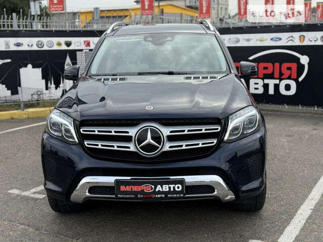 Синий Мерседес ГЛС-Класс, объемом двигателя 3 л и пробегом 158 тыс. км за 27400 $, фото 1 на Automoto.ua