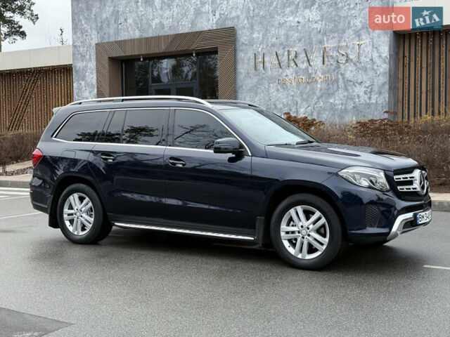 Синий Мерседес ГЛС-Класс, объемом двигателя 3 л и пробегом 290 тыс. км за 29900 $, фото 16 на Automoto.ua