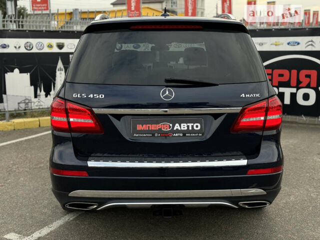 Синий Мерседес ГЛС-Класс, объемом двигателя 3 л и пробегом 158 тыс. км за 27400 $, фото 13 на Automoto.ua