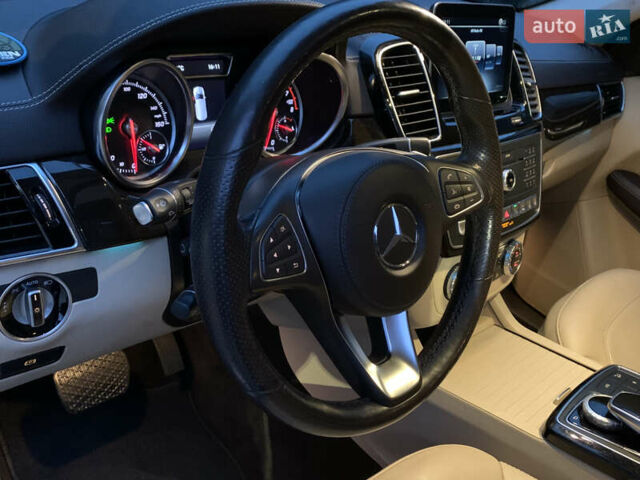 Синий Мерседес ГЛС-Класс, объемом двигателя 3 л и пробегом 215 тыс. км за 33499 $, фото 36 на Automoto.ua