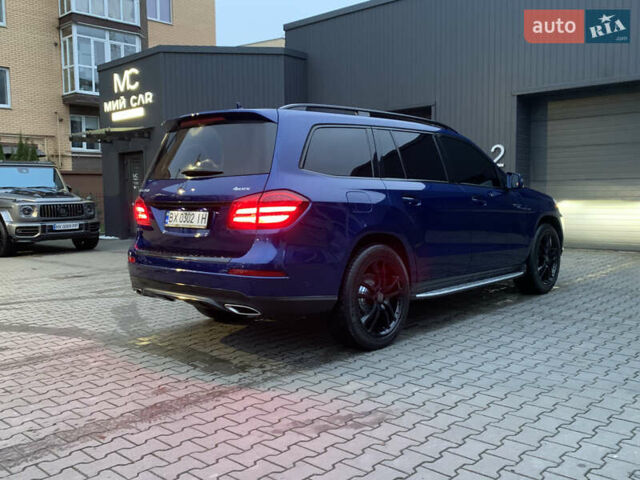 Синий Мерседес ГЛС-Класс, объемом двигателя 3 л и пробегом 215 тыс. км за 33499 $, фото 10 на Automoto.ua