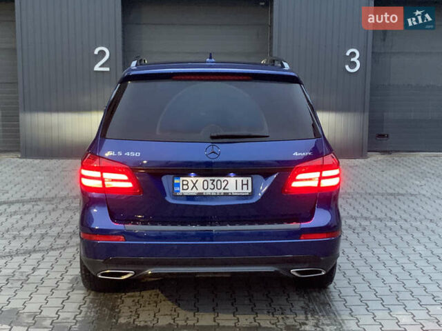 Синий Мерседес ГЛС-Класс, объемом двигателя 3 л и пробегом 215 тыс. км за 33499 $, фото 8 на Automoto.ua