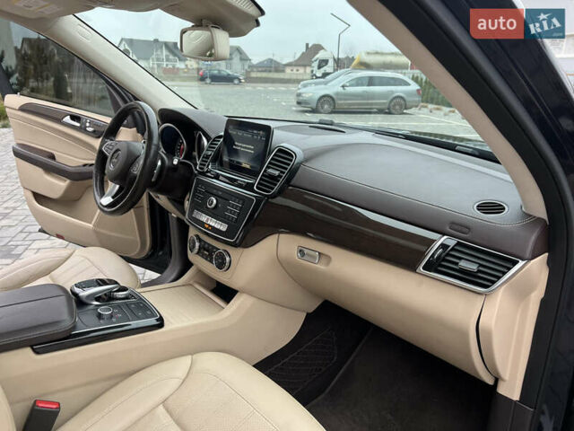 Синий Мерседес ГЛС-Класс, объемом двигателя 3 л и пробегом 138 тыс. км за 24900 $, фото 18 на Automoto.ua