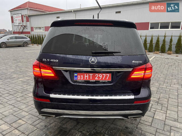 Синий Мерседес ГЛС-Класс, объемом двигателя 3 л и пробегом 138 тыс. км за 24900 $, фото 4 на Automoto.ua
