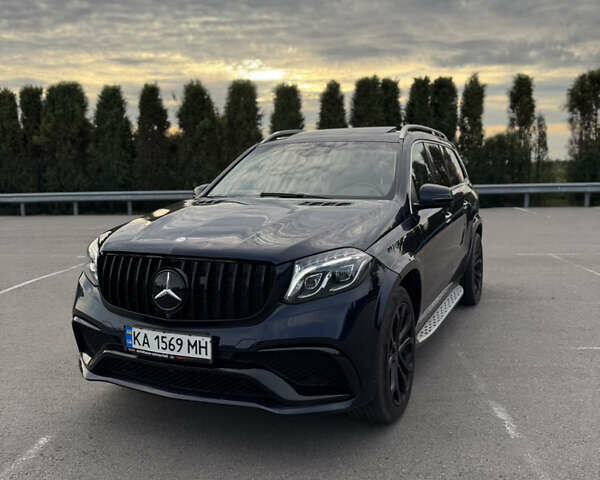Синій Мерседес ГЛС-Класс, об'ємом двигуна 3 л та пробігом 145 тис. км за 32000 $, фото 1 на Automoto.ua