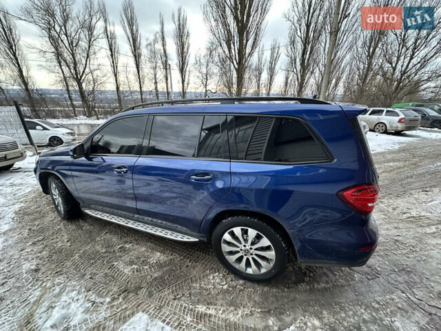 Синій Мерседес ГЛС-Класс, об'ємом двигуна 3 л та пробігом 217 тис. км за 29999 $, фото 2 на Automoto.ua