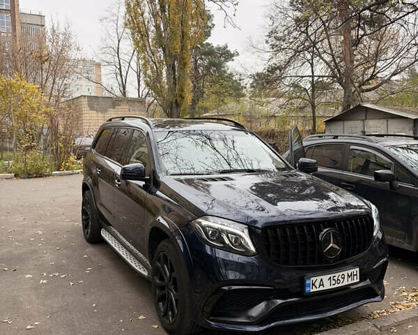 Синій Мерседес ГЛС-Класс, об'ємом двигуна 3 л та пробігом 140 тис. км за 29999 $, фото 1 на Automoto.ua