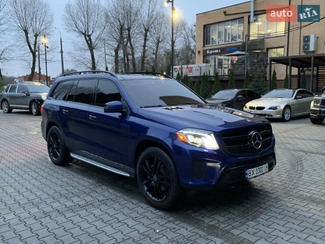 Синий Мерседес ГЛС-Класс, объемом двигателя 3 л и пробегом 215 тыс. км за 33499 $, фото 7 на Automoto.ua
